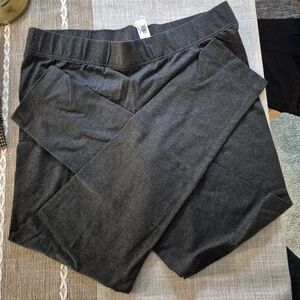 High Waisted Fashion Gray Leggings, LP, NWT